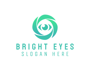 Eye Lens Camera logo design