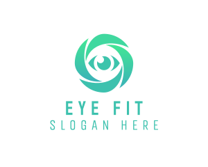 Eye Lens Camera logo design