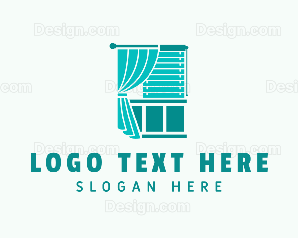 Curtain Window Blinds Logo