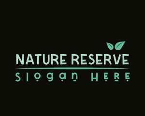 Eco Natural Leaf logo design