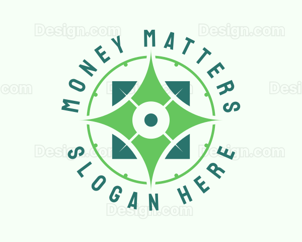 Green Compass Navigator Logo