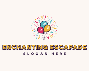 Balloon Festivity Birthday logo