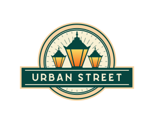 Street Lamp Lantern logo