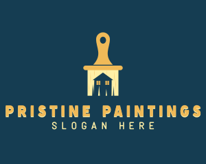 Paint Brush Renovation logo design