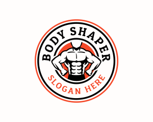 Muscle Gym Fitness logo design