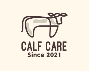Cow Farm Monoline logo
