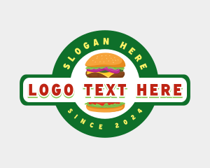 Burger Sandwich Snack Logo