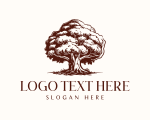 Environment Eco Tree logo
