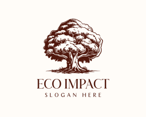 Environment Eco Tree logo