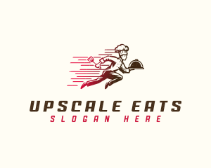 Fast Chef  Meal logo design