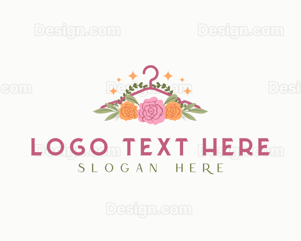 Fashion Floral Hanger Logo