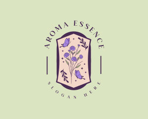 Butterfly Flower Garden logo design