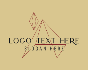 Triangle Diamond Wordmark logo