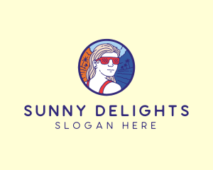 Cool Summer Girl logo