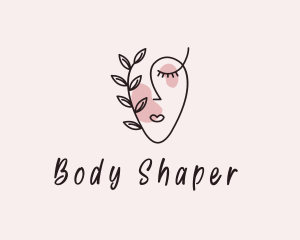 Natural Face Beauty  logo design