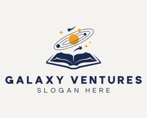 Universe Galaxy Book logo design