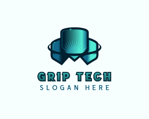 Tech Security Software logo design