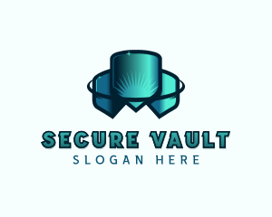 Tech Security Software logo design