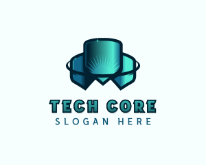 Tech Security Software logo design