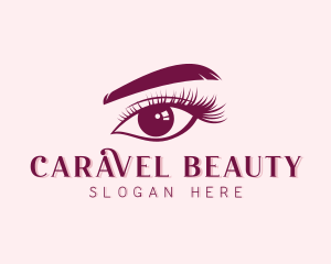 Beauty Eyelash Cosmetics logo design