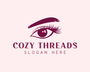 Beauty Eyelash Cosmetics logo design