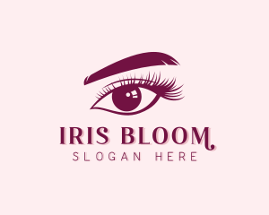 Beauty Eyelash Cosmetics logo design