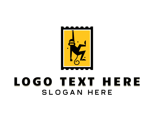 Hanging logo example 2