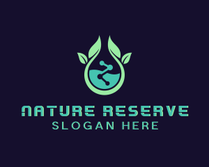 Nature Leaf Biotech logo design