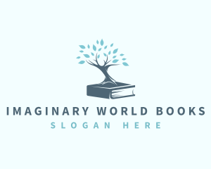 Nature Book Tree logo design