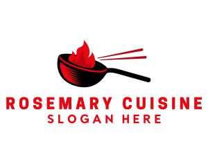 Oriental Cuisine Restaurant logo design