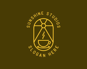 Sunshine Cafe Coffee logo design