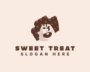 Chocolate Dessert Guy logo design