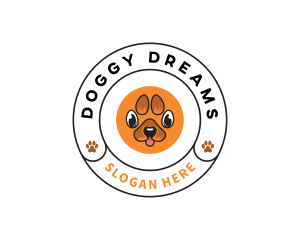 Paw Doggy Pet logo design