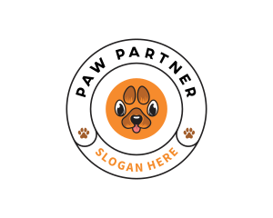 Paw Doggy Pet logo design