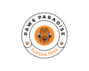 Paw Doggy Pet logo design