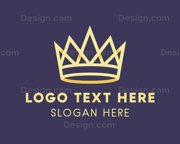 Deluxe Gold Crown Logo