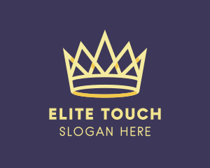 Deluxe Gold Crown  logo design