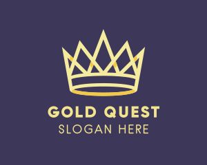 Deluxe Gold Crown  logo design