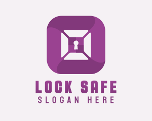 Keyhole Security Lock logo