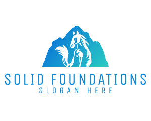 Blue Mountain Stallion logo
