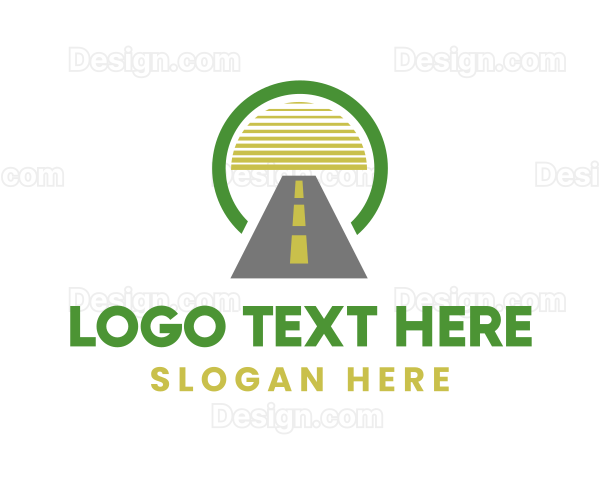 Logistics Sunset Road Logo