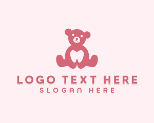 Tooth Dentist Bear Logo