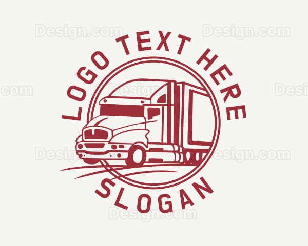 Truck Vehicle Delivery Logo