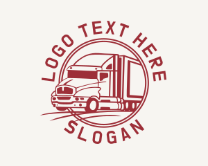 Truck Vehicle Delivery logo