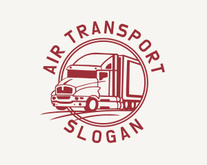 Truck Vehicle Delivery logo design