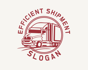 Truck Vehicle Delivery logo design