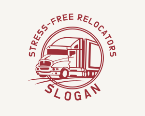 Truck Vehicle Delivery logo design