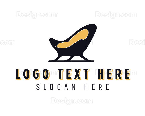 Chair Furniture Home Staging Logo