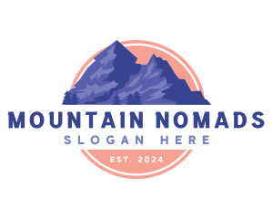 Mountain Peak Adventure logo design