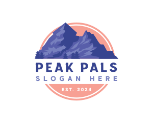 Mountain Peak Adventure logo design